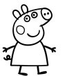 immagine da colorare peppa pig020